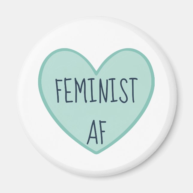 Imã "AF Feminista" (Frente)
