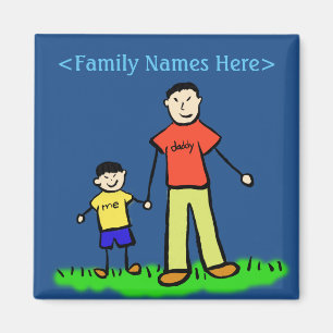 Imã Afetações Personalizadas de Personalidades da Famí