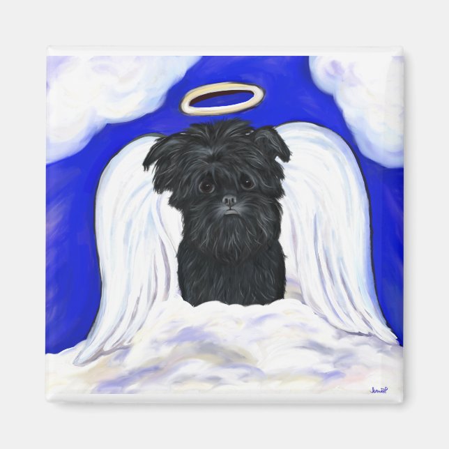 Imã Affenpinscher Angel (Frente)