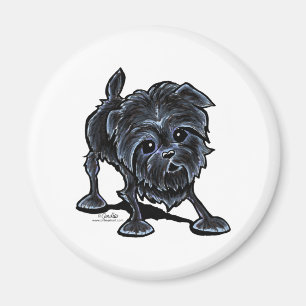 Imã Affenpinscher no jogo