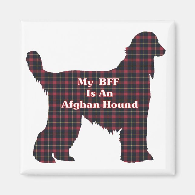 IMÃ AFGHAN HOUND BFF (Frente)