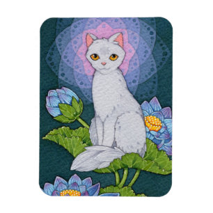 Ímã Afirmação de Oracle dos gatos da fantasia -
