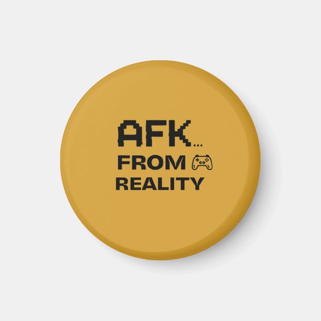 Imã AFK da Realidade engraçado e legal (Frente)