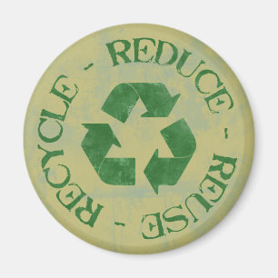 Imã Afligido reduza o ímã do reciclar reusar