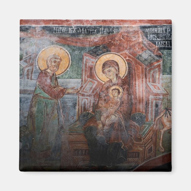 Imã Afrescos da Igreja Sérvia do Século XIV, 2 (Frente)