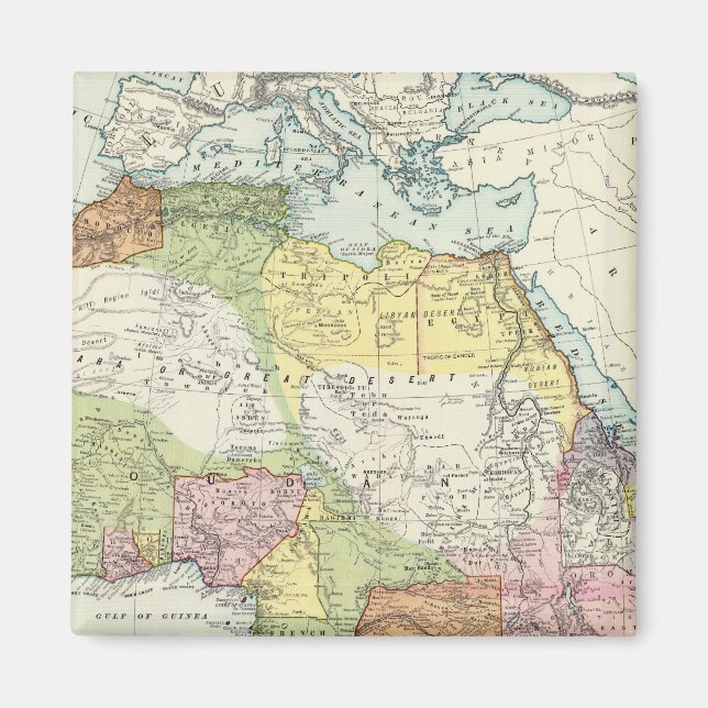 Imã África, Canal de Suez (Frente)
