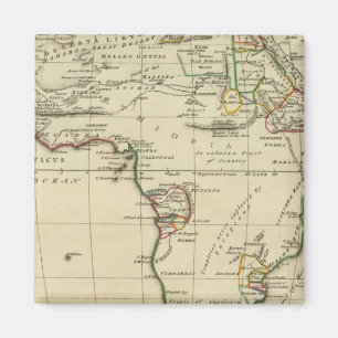 Imã África com limites delineados