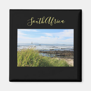 Imã África do Sul Água Oceano Iate Paisagem Ímã