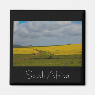 Imã África do Sul SA Rural Road Nature Magnet