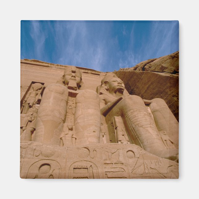 Imã África, Egito, Abu Simbel, Ramses II e (Frente)