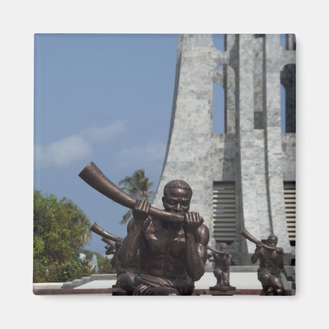 Imã África, Gana, Acra. Nkrumah Mausoleum, final 2 (Frente)