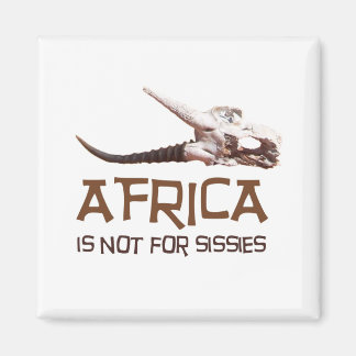Imã África não é para maricas: crânio africano de Spri