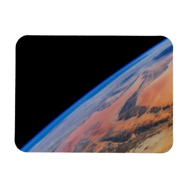 Ímã África norte E O Vasto Deserto Líbio. (Horizontal)