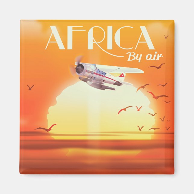 Imã África Pelo Ar (Frente)