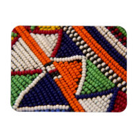 África, Quênia. Contas Tribais Maasai