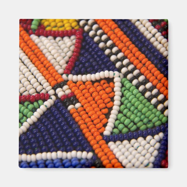 Imã África, Quênia. Miçangas Tribais Maasai (Frente)