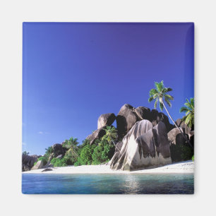 Imã África, Seychelles, Ilha La Digue. Granito 3