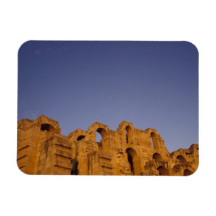 Ímã África, Tunísia, El Jem. Ruínas de um Romano