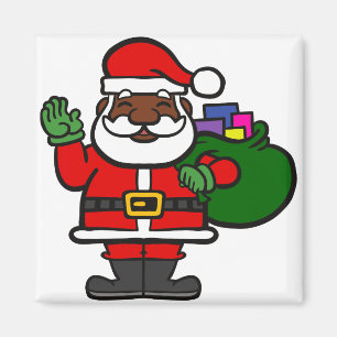 Imã africano negro santa claus xmas