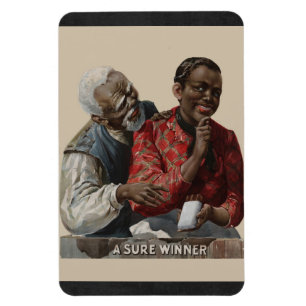 Ímã Afro-americano 1895 do anúncio do charuto do