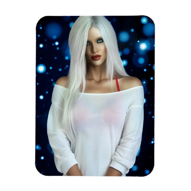 Ímã Afterglow flexible photo magnet (Vertical)