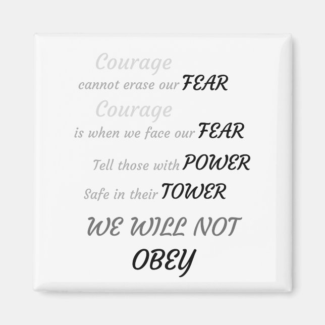 Imã Agarre o ímã do dia (Frente)