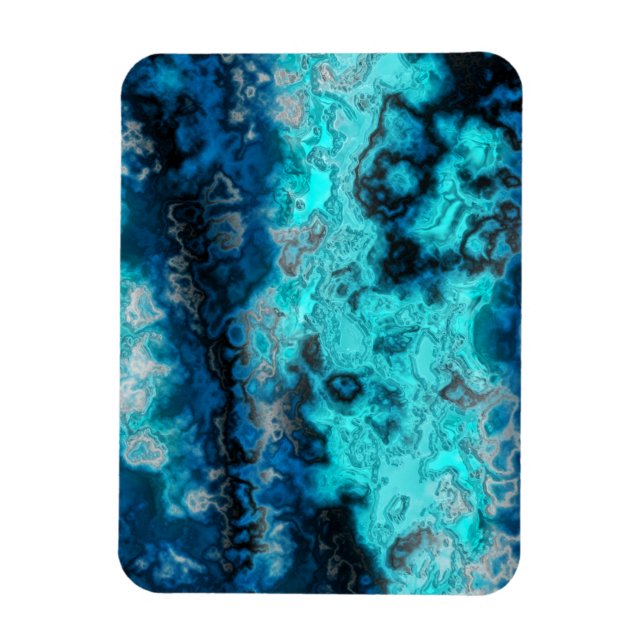 Ímã Agate Azul (Vertical)