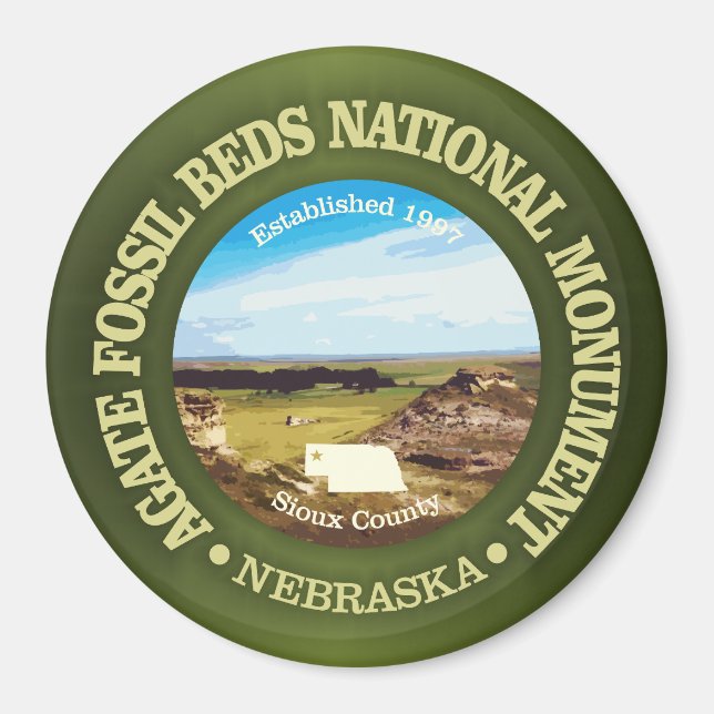 Imã Agate Fossil Beds (NM) (Frente)