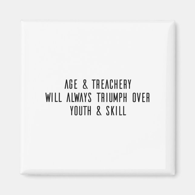 Imã Age &amp; Treachery Will Always Triumph Over Youth (Frente)