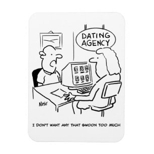 Ímã Agência de Namorando - não quer uma garota que b