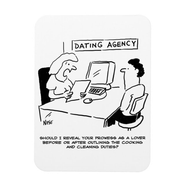 Ímã Agência de namorando - Prowess como amante. Engraç (Vertical)