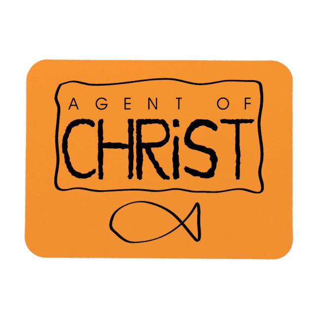 Ímã Agente do Cristo Magnet (Horizontal)