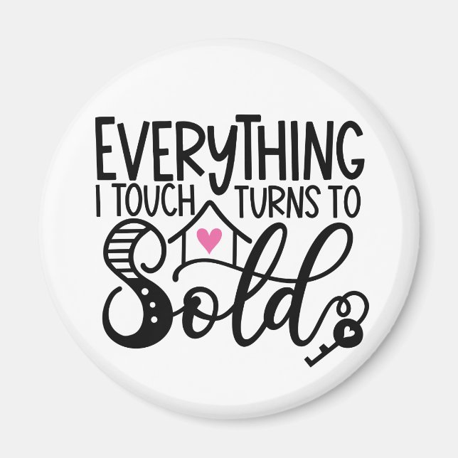 Imã Agente Imobiliário Executando o Realator Comps (Frente)