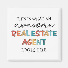 Imã Agente Imobiliário Funny Incrível Imobilizador Ofe