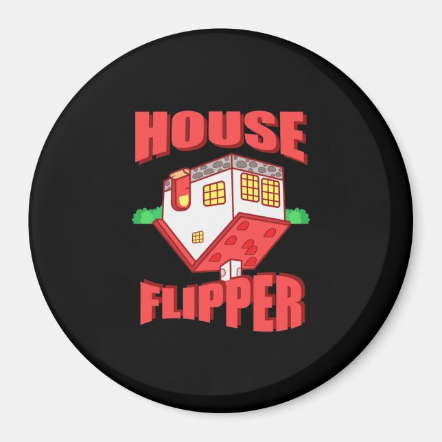 Imã Agente imobiliário House Flipper (Frente)