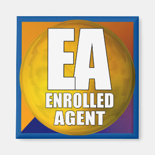IMÃ AGENTE INSCRITO DE LOGOTIPO EA