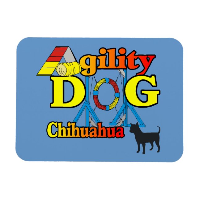 Ímã Agilidade Chihuahua (Horizontal)