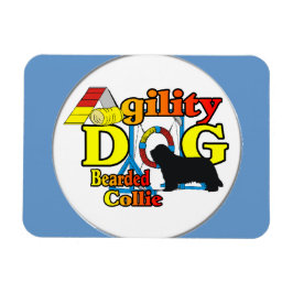 Ímã agilidade collie barbuda