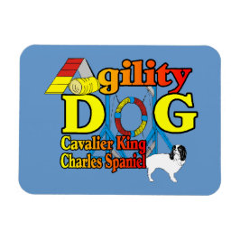 Ímã Agilidade do Cavalier King Charles Spaniel