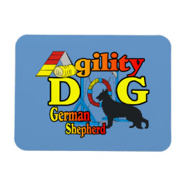 Ímã Agilidade do german shepherd