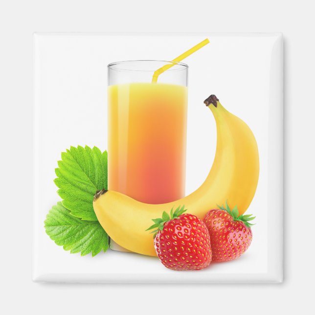 Imã Agitação de morango de banana (Frente)