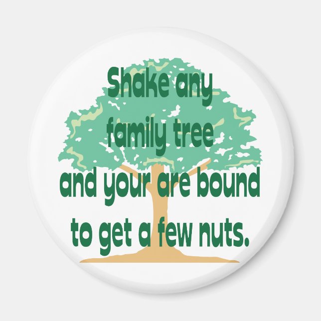 Imã Agitar qualquer árvore familiar (Frente)