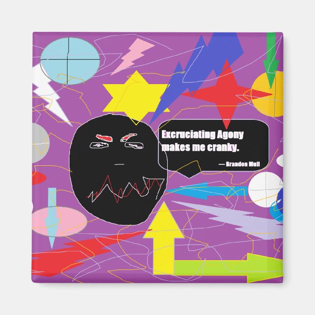 Imã Agonia Excruciante Me Torna Estranho (Frente)