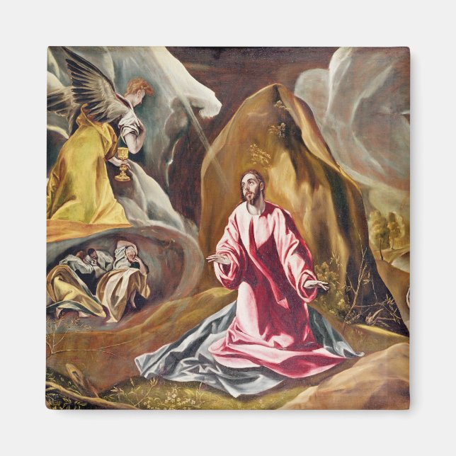 Imã Agonia no Jardim de Gethsemane, c.1590 (Frente)
