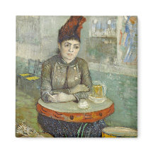 Agostina Segatori in Cafe du Tambourin by Van Gogh