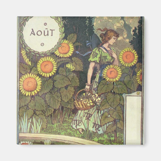 Imã agosto (Frente)