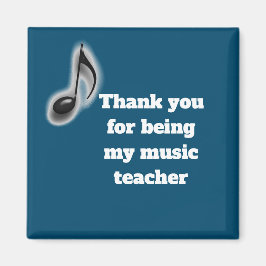 Imã Agradecimento ao meu professor de música