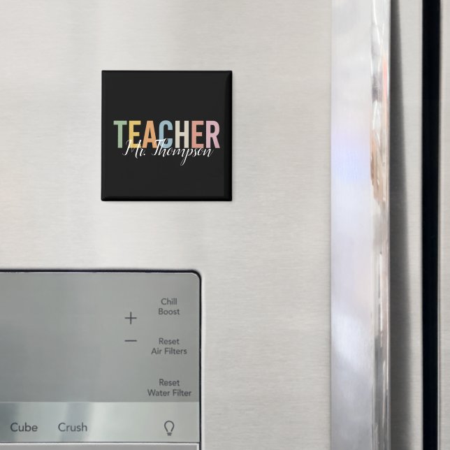 Imã Agradecimento Personalizado ao Professor Volta às  (In Situ (Fridge))