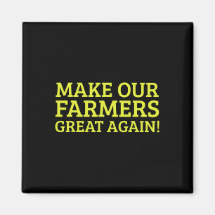Imã Agricultor Para Apoiador De Trump Faça Agricultura