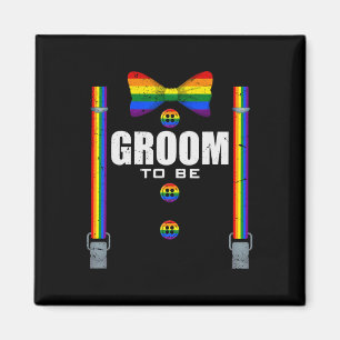 Imã Agrupamento Para Ser Gay Lgbtq Orgulho Arco-Íris C